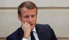 سیلی خوردن مکرون رئیس جمهور فرانسه