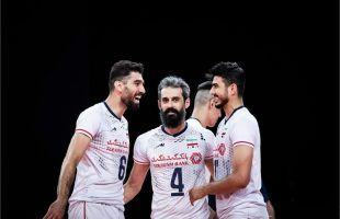 سومین پیروزی پیاپی تیم ملی والیبال ایران