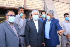 بازدید وزیر ورزش و جوانان از ورزشگاه شهدای مس رفسنجان