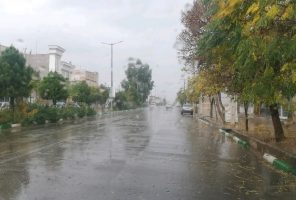 بارش‌های پراکنده در نقاطی از کشور