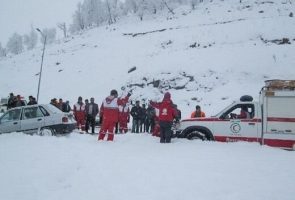 حادثه ریزش بهمن در آزادراه تهران_شمال