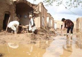 خسارات سیل در افغانستان؛ جان‌باختن ۱۰ نفر و تخریب ۵۰۰ خانه