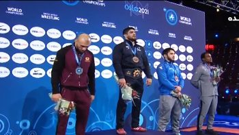 کلیپ دیدنی اتحادیه جهانی کشتی از قهرمانی قاسم‌پور برای دومین سال متوالی