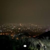 چهارشنبه‌سوری از نمای توچالِ تهران