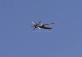 لحظه پرواز جدیدترین پهپاد انتحاری سپاه
