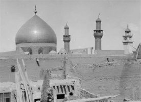 انتشار قدیمی‌ترین فیلم نویافته از حرم حضرت علی (ع) برای نخستین بار