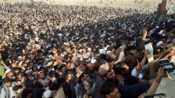 اجتماع بی‌سابقه مردم معترض پاکستان درپی حبس عمران خان