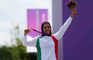 کسب نخستین مدال تاریخ دوچرخه سواری زنان ایران
