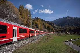 طولانی ترین قطار در سوئیس