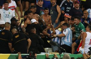 درگیری شدید هواداران آرژانتین و برزیل