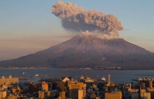 فوران آتشفشان ژاپنی ساکوراجیما