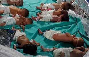 وضعیت دردناک بخش نوزادان بیمارستانی در غزه