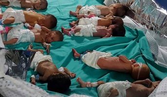 وضعیت دردناک بخش نوزادان بیمارستانی در غزه