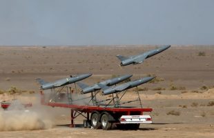موشک‌های ایران برای اولین بار بر فراز آسمان مسجدالاقصی
