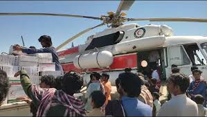 افزوده شدن بالگردهای هوانیروز ارتش برای امداد‌هوایی به سیل‌زدگان سیستان‌و بلوچستان
