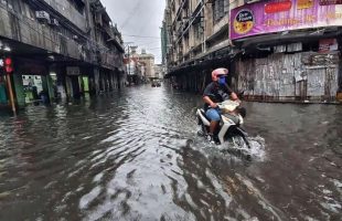 طوفان، بارندگی و جاری شدن سیلاب در فیلیپین، بیش از ۸ هزار نفر را آواره کرد