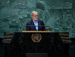 پزشکیان در مجمع عمومی سازمان ملل : تنها می توانیم به مردم و توانمندی بومی خود متکی باشیم/  با هیچ کس دعوا و جنگ نداریم