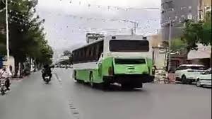 سرقت اتوبوس توسط نوجوان کم‌‌توان ذهنی