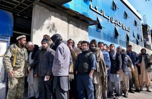تصاویری از خروج اتباع افغانستانی از مرز میلک
