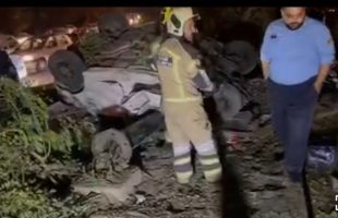 تصادف مرگبار در بزرگراه حکیم/ دو جوان فوت کردند