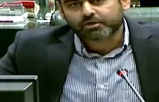 نطق جنجالی ثابتی خطاب به روحانی در صحن مجلس