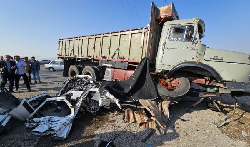 تصادف مرگبار در فسا