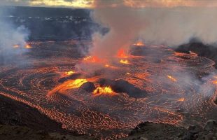 تصاویر دیدنی از فوران آتشفشان کیلاوئا در هاوایی