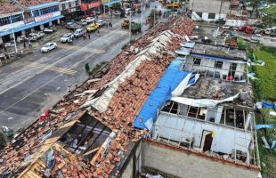 گردباد عظیم در برزیل با ۶ کشته و ۶۰۰ زخمی