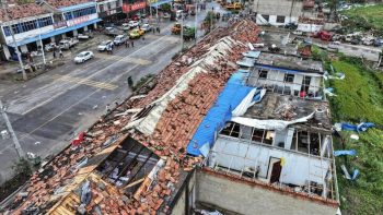 گردباد عظیم در برزیل با ۶ کشته و ۶۰۰ زخمی