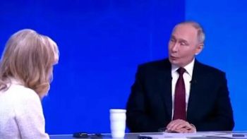 مراسم خواستگاری در نشست خبری پوتین