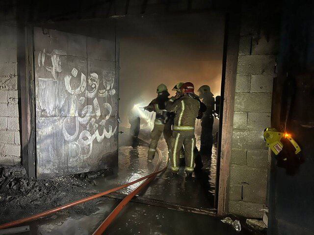 فوت ۹ کارگر در آتش‌سوزی کارگاهی صنعتی در برخوار