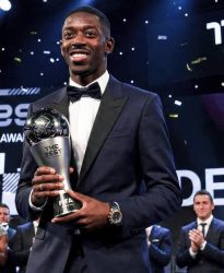 عثمان دمبله بهترین بازیکن سال ۲۰۲۵ شد