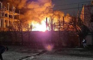 تصاویر جدید از حمله اغتشاشگران به فرمانداری شهرستان قدس