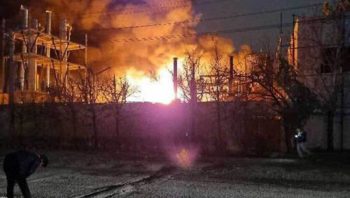 تصاویر جدید از حمله اغتشاشگران به فرمانداری شهرستان قدس