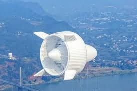 بهره برداری از اولین توربین‌های بادی پرنده در چین