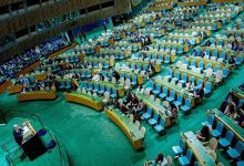 صندلی های خالی سازمان ملل هنگتم سخنرانی نتانیاهو