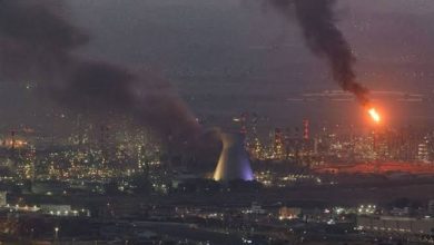 انتشار تصاویر اصابت موشکهای ایران به پالایشگاه «حیفا» برای اولین بار